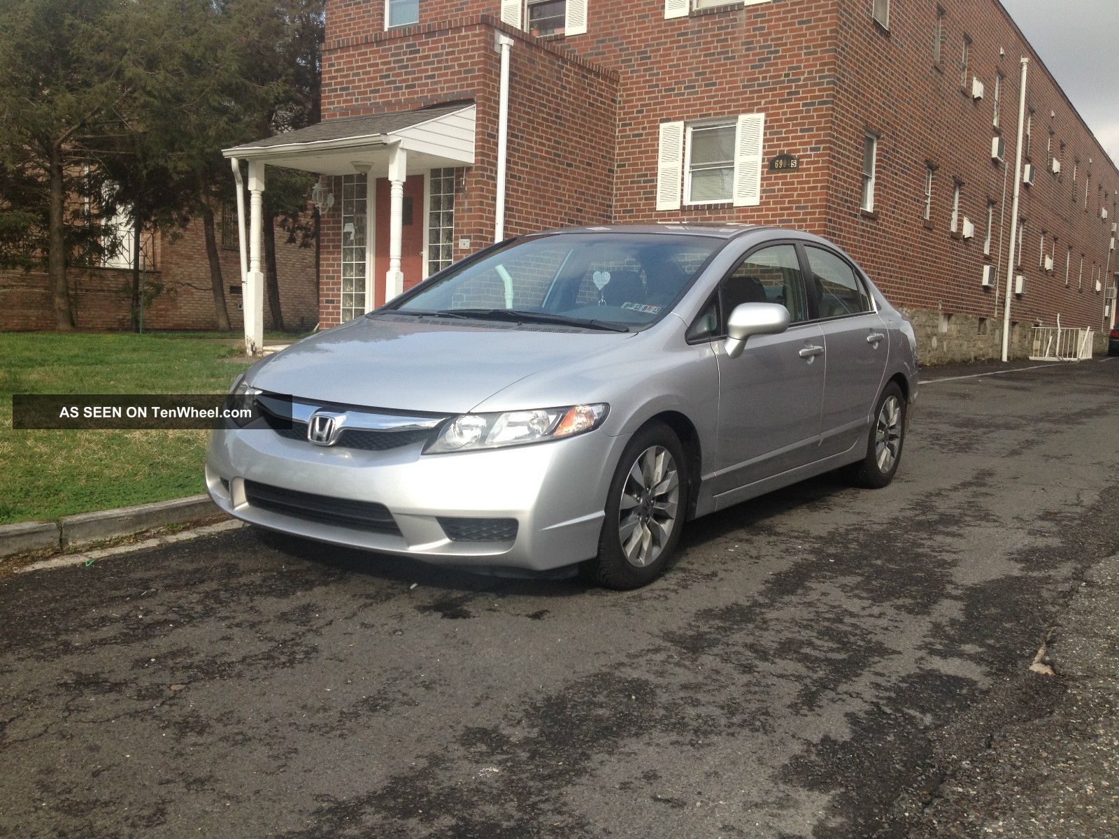 Honda four door civic sedan ex 08 fully loaded #7