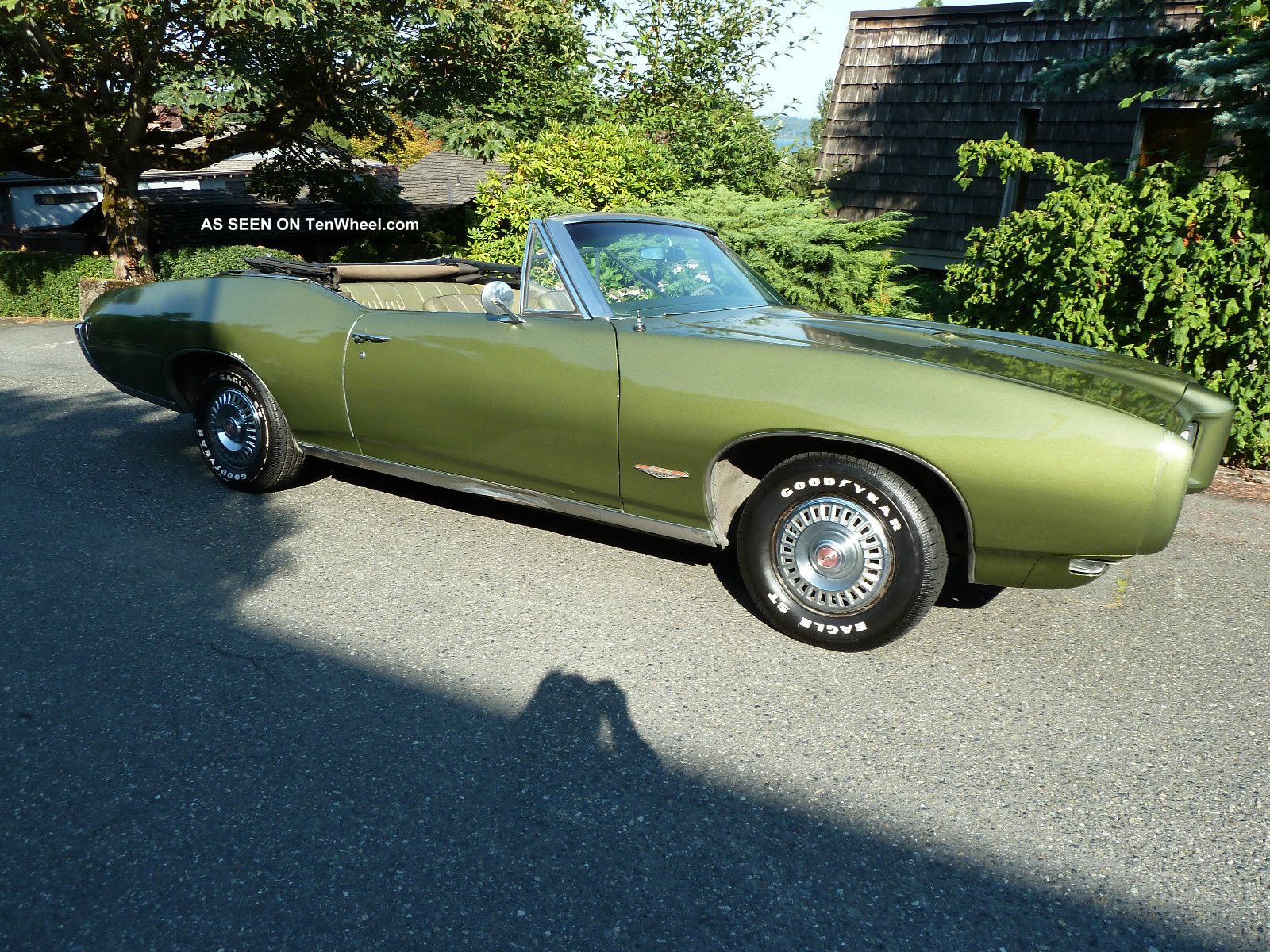 1968 Automatic Convertible,  Green,  Partial Restoration,  All,  Matching GTO photo