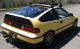 1990 Honda Crx Si Y49 Yellow W.  B16 Swap CRX photo 3