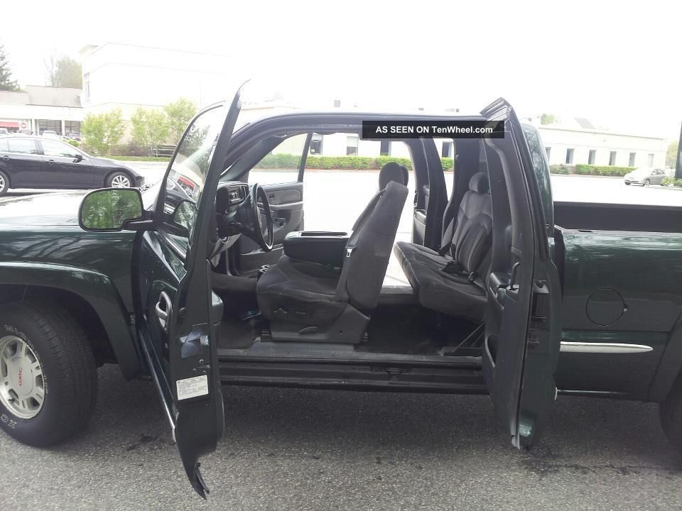 2001 Gmc Sierra 1500 Sle Extended Cab Pickup 4 Door 4 8l