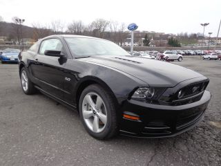 2014 Mustang Gt Coupe Premium 5.  0l V8 Manual Black Comfort Package photo