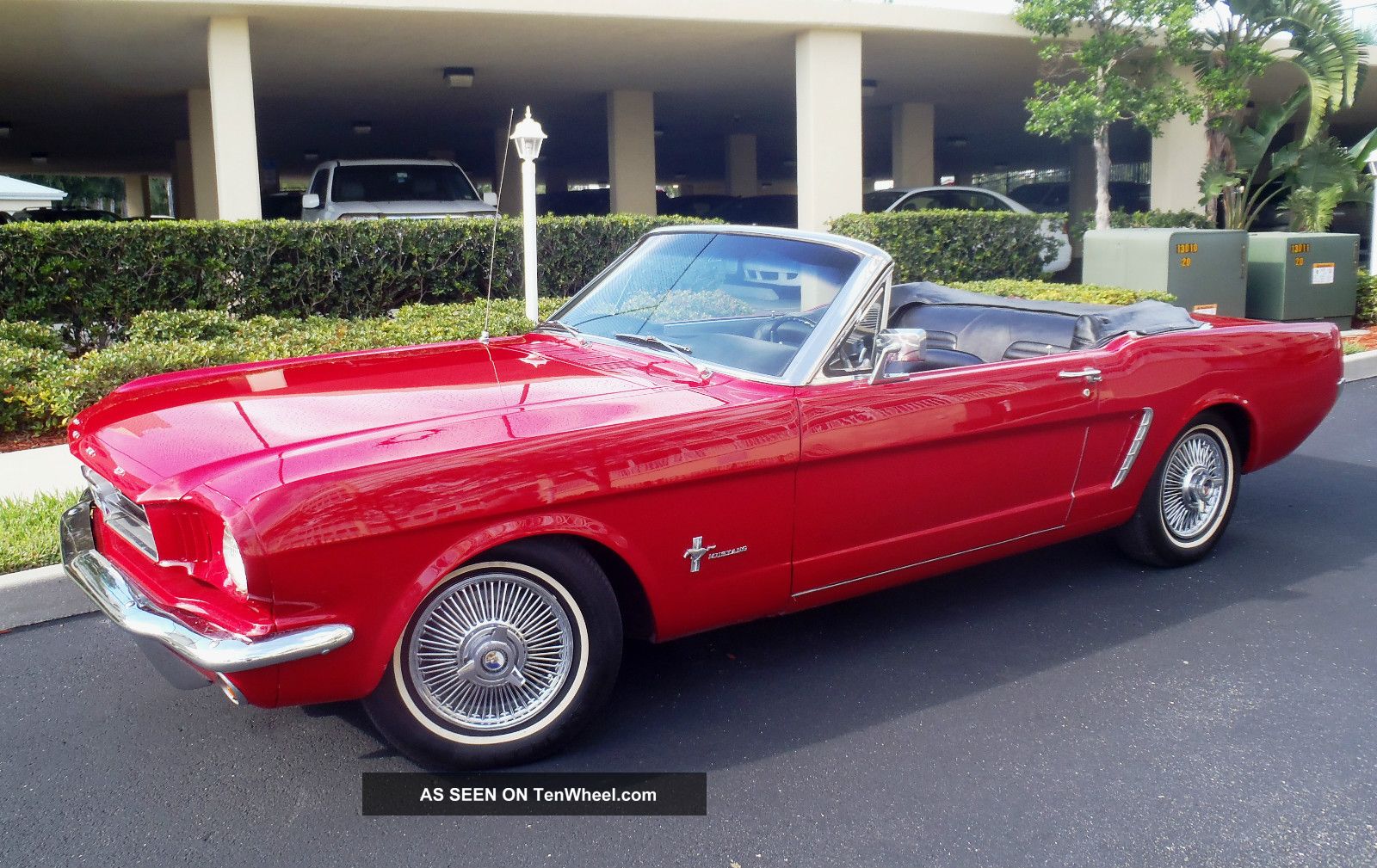 1964 1 2 Mustang Convertible Factory Air Auto Trans