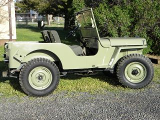 1948 Willys Jeep Cj - 2a Full Frame - Off photo