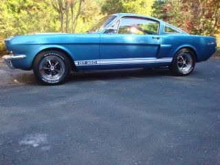 Vintage Paxton Supercharged 1966 Mustang Fastback Gt350 Clone photo
