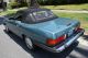 1988 560sl California Car In Rare ' Petrol Blue Green Poly ' Color SL-Class photo 10