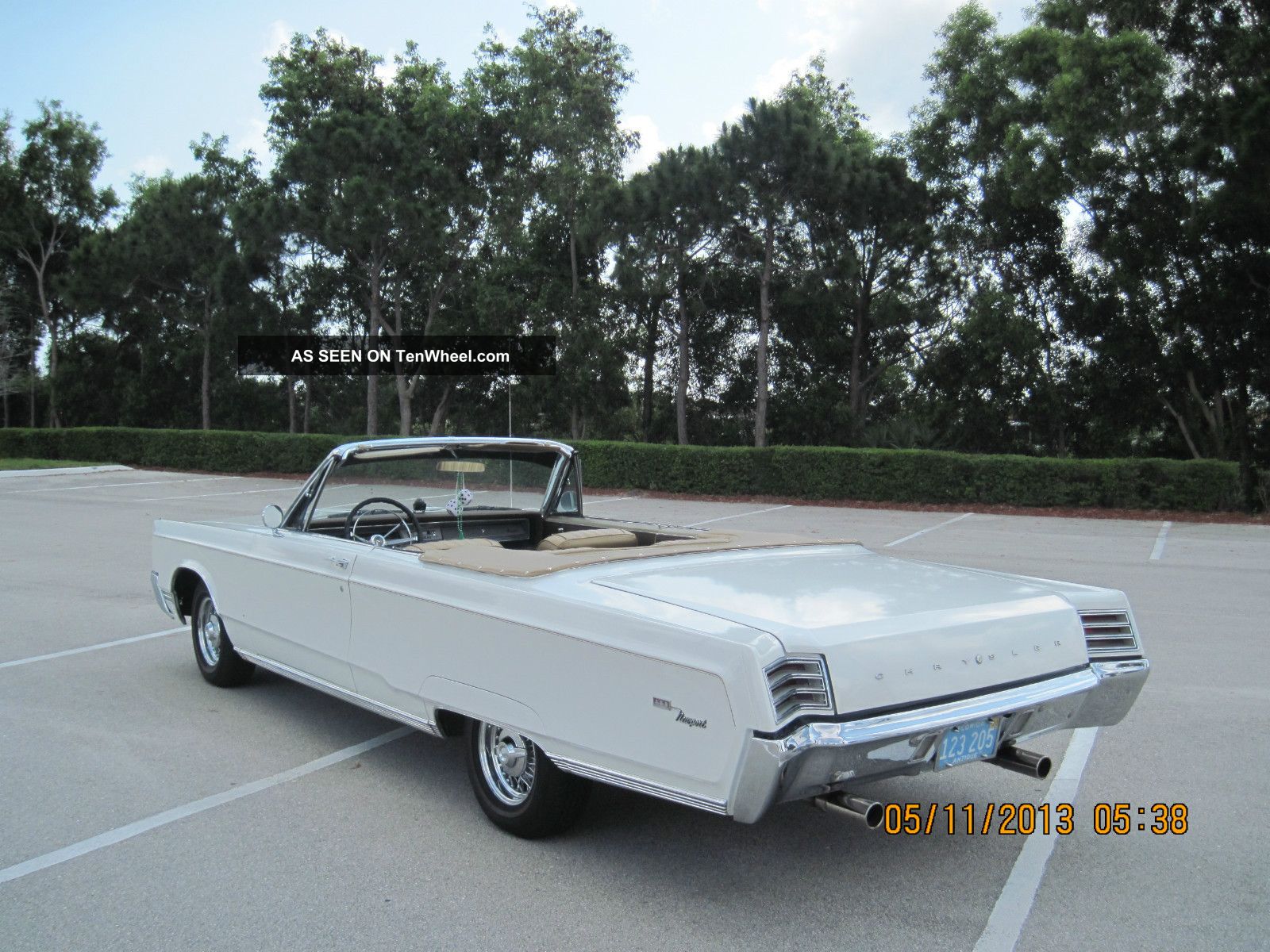 1967 Chrysler newport convertible sale