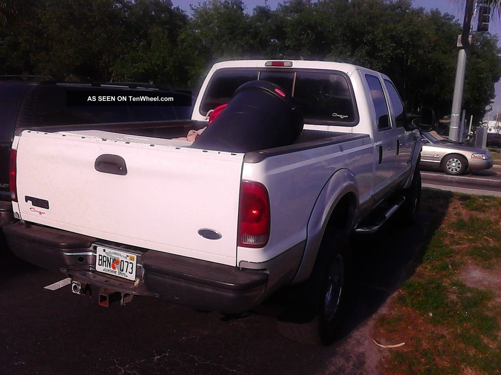 2002 Ford F250 White 230k Mile