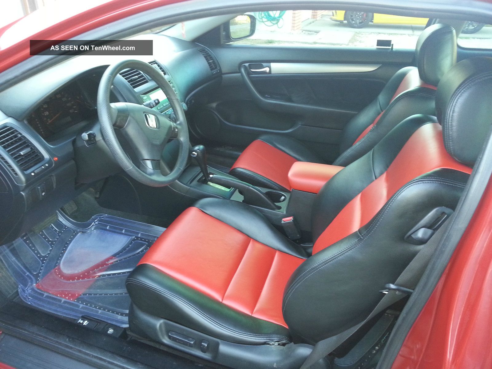 2004 Honda Accord 2dr Coupe Custom Made Miami Heat Colors