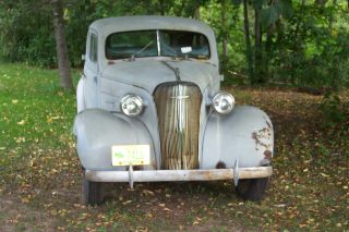 1937 Chevy Master Sedan Completely Stock,  Starts,  Runs,  With Clear Tittle photo