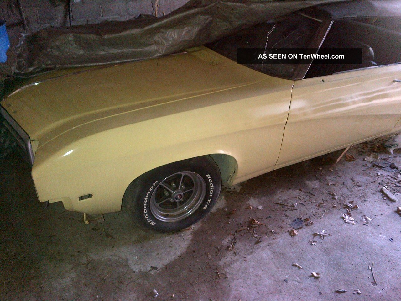 1969 Buick Skylark Custom Convertible 2 - Door 5.  7l Skylark photo
