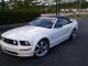 2005 Mustand Gt Convertible - White / Red - Black Interior Mustang photo 4