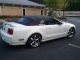 2005 Mustand Gt Convertible - White / Red - Black Interior Mustang photo 5