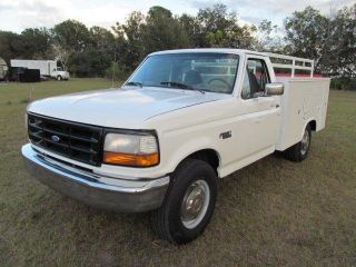 1997 Ford F - 250 Heavy Duty Service Truck - V8 - Utility Bed & Lift Gate photo
