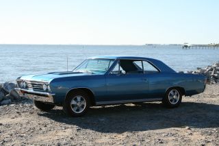 1967 Chevelle Ss 396 4 Speed ' S Matching Nut And Bolt Restoration Blue On Blue photo