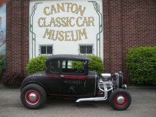 1930 Model A Ford Coupe Hot Rod Scta 1932 - 2nd Year Of Build - L@@k photo