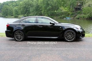 Lexus Is F Sports Car Black With Extra ' S Over 400 Horsepower 2011 photo