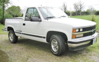 1989 Chevy Scottsdale Sportside Truck,  Step Side,  350ss,  350,  Auto,  2wd,  Ss photo