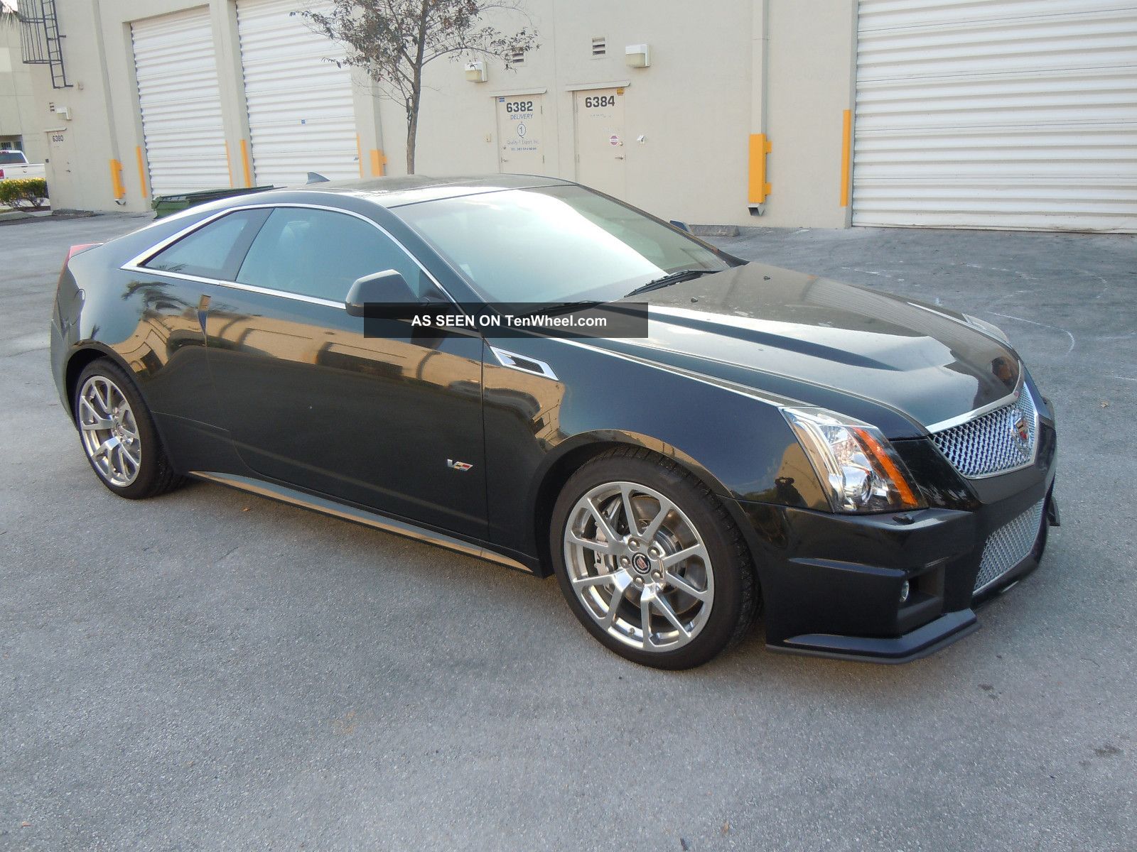 2012 Cadillac Cts V Coupe 6.  2l V8 556 Hp - Black CTS photo