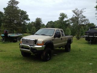 2001 Ford F - 350 Duty Lariat Extended Cab Pickup 4 - Door 6.  8l photo