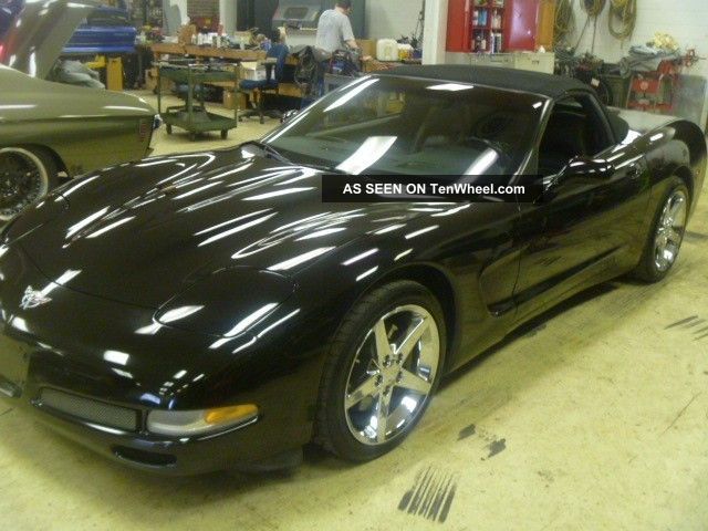 2003 Corvette Convertible Triple Black 6 Speed Heads Up