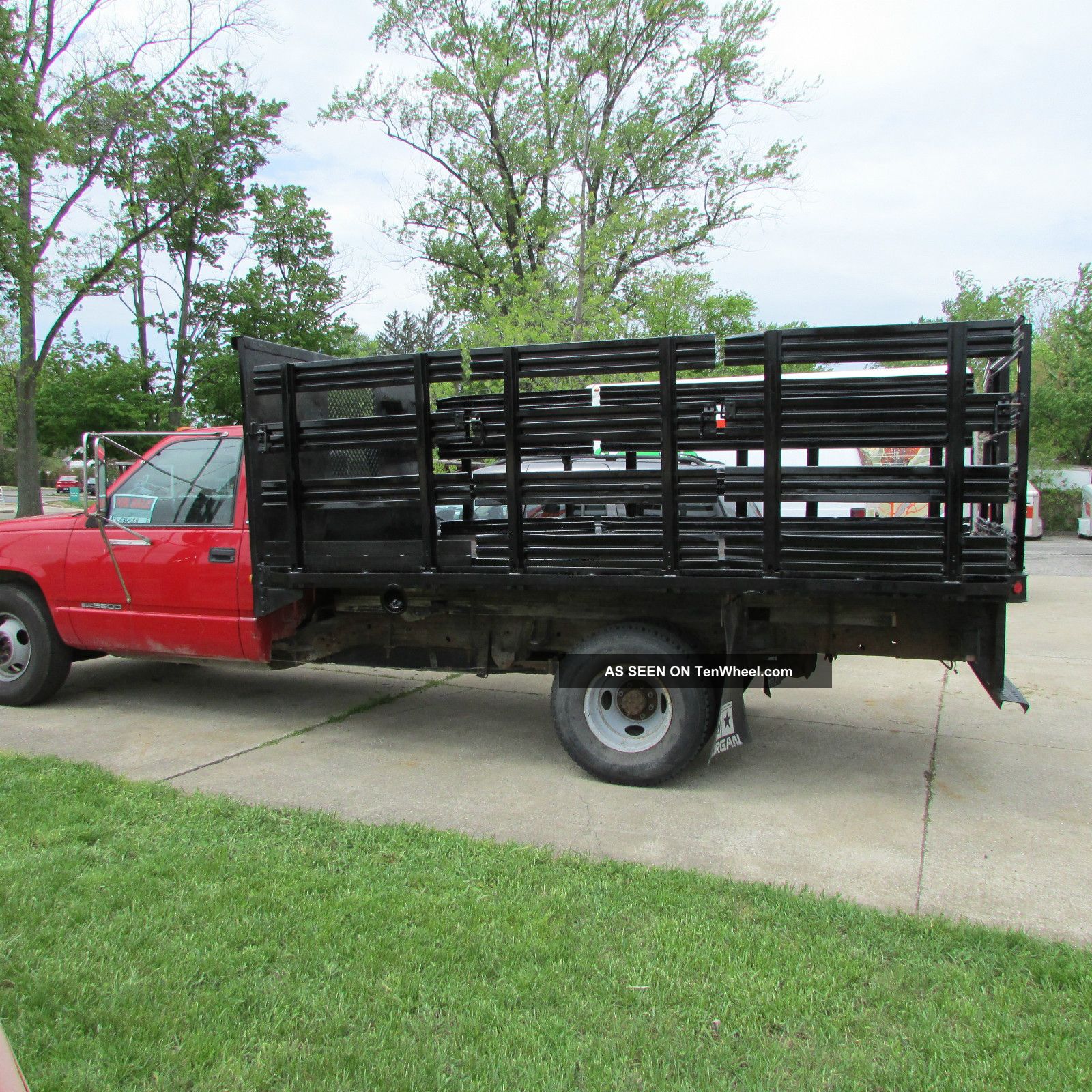 2000 Gmc G 3500 1 Ton Stake Bed Truck