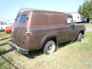Brown - 1959 Ford Panel Truck - - Ps photo