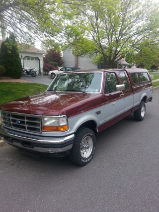 1996 Ford F - 150 Xlt Extended Cab Pickup 2 - Door 5.  0l photo