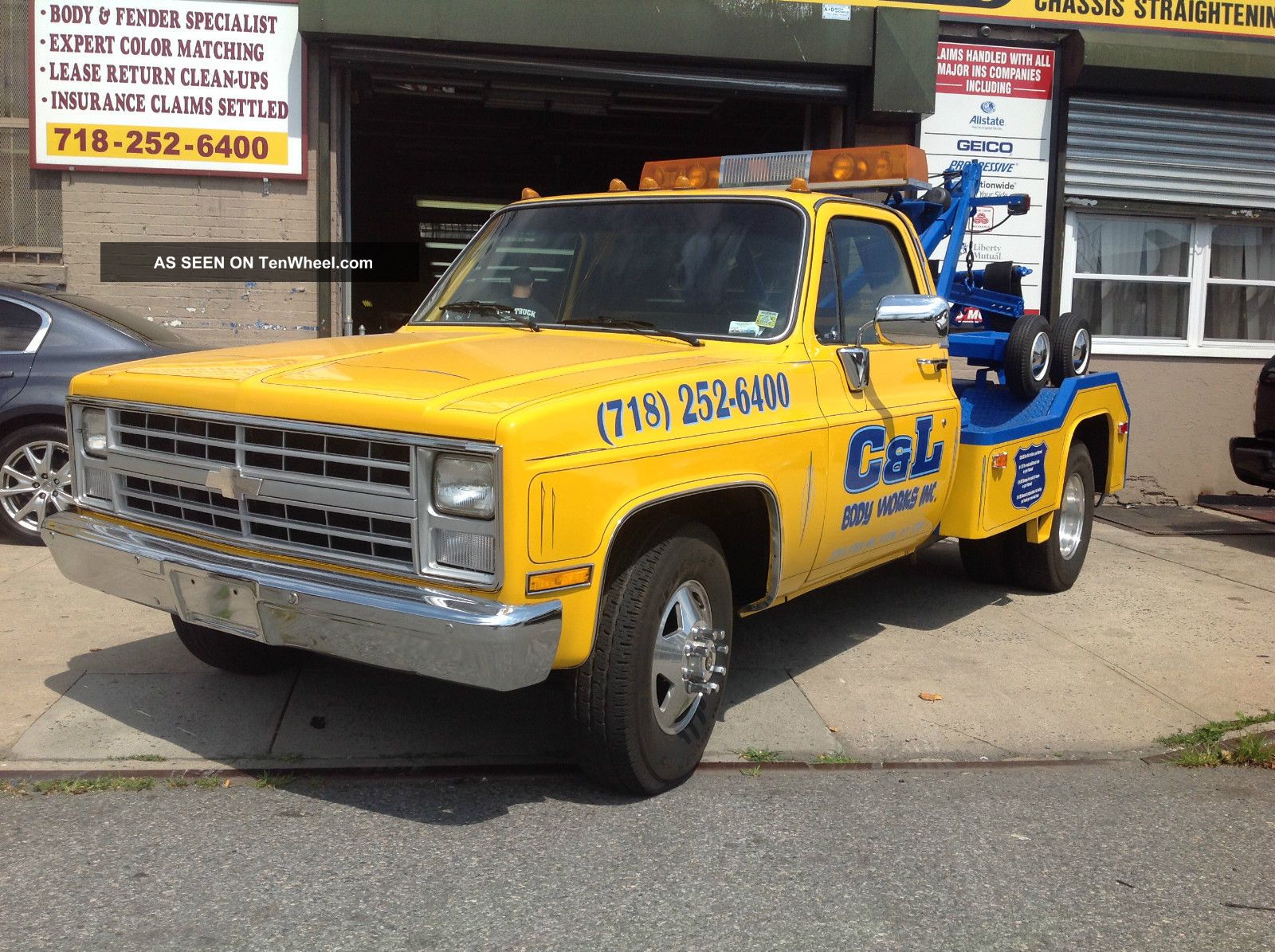 1986 Chevrolet C - 30 Wrecker Tow Truck Show Or Tow 350 Engine 4 Speed