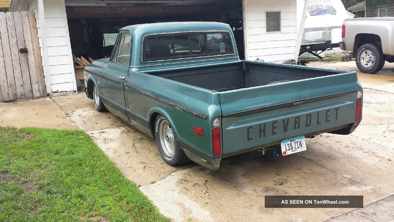 1972 Chevrolet C 10 Swb Pickup Short Wheel Base Chevy