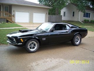 1970 Mustang Boss 429 Raven Black Clone photo