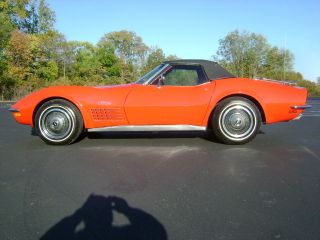 1972 Corvette Convertible Stingray 350 Auto Numbers Matching Great Driving Car photo