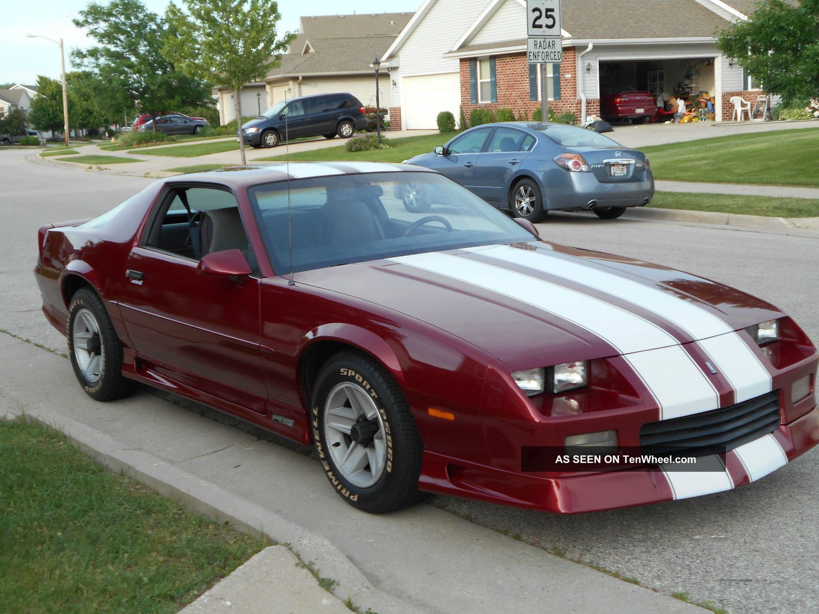 1991 Chevrolet Camaro Rs Painted Racing Stripes Orig