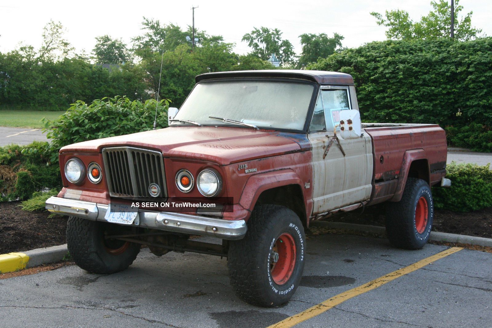 Rare 1963 Jeep J 10 Gladiator 4x4 Chevy 350 4bbl 400