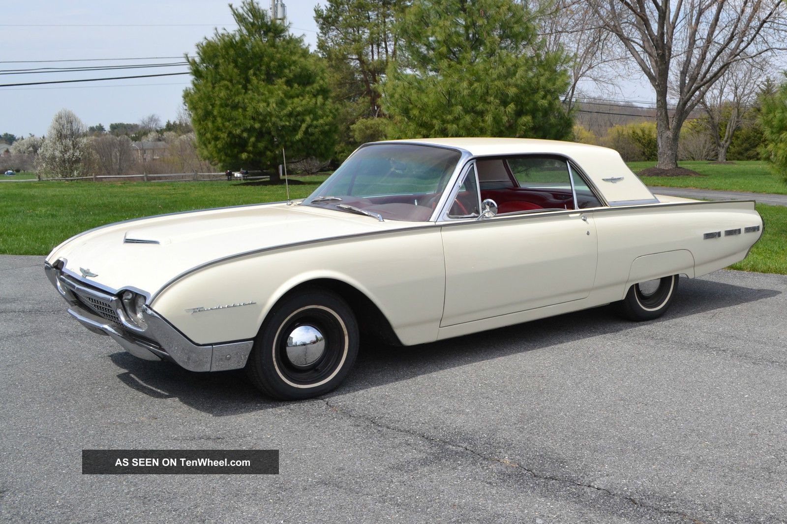 1962 thunderbird white with red interior 1962 thunderbird white with red interior
