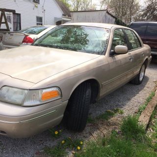 1998 Ford Crown Victoria 4 - Door 4.  6l Gold photo