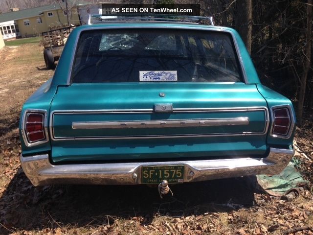 1968 Dodge Coronet Station Wagon Special Order 9 Passenger