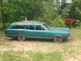 1968 Dodge Coronet Station Wagon Special Order 9 Passenger Factory 4bbl Dual Ext photo