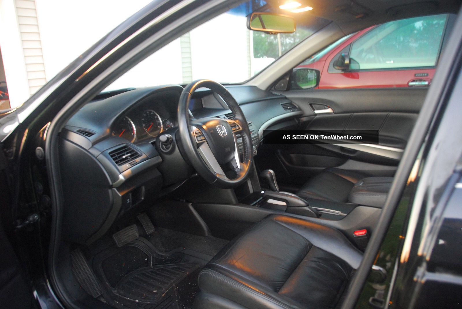 2009 Honda Accord Ex L V6 Sedan Black On Black