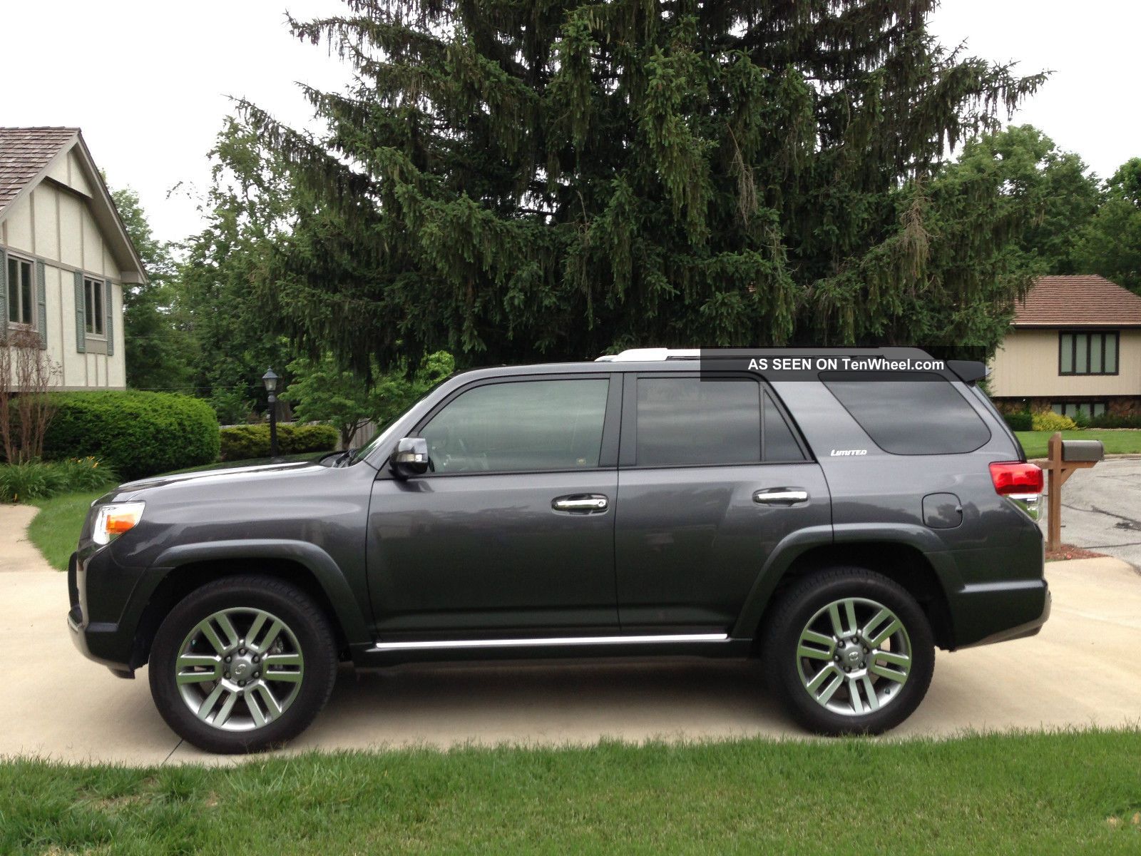 2013 Toyota 4x4 4runner Limited Suv Third Row Seating Charcoal+black