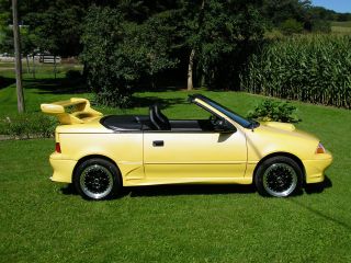 1991 Unique - One Of A Kind Geo Metro Convertible Lsi Showroom photo