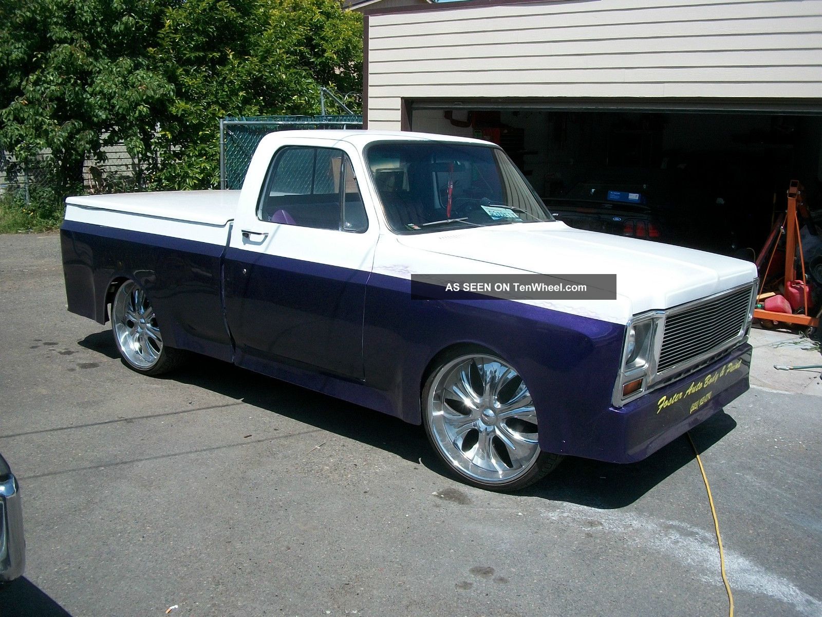 1980 Custom Short Box Truck On 24s