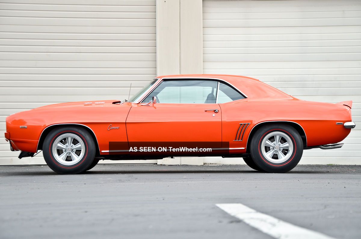 1969 Chevrolet Copo Camaro Tribute 427 4 Speed Nut / Bolt Restoration