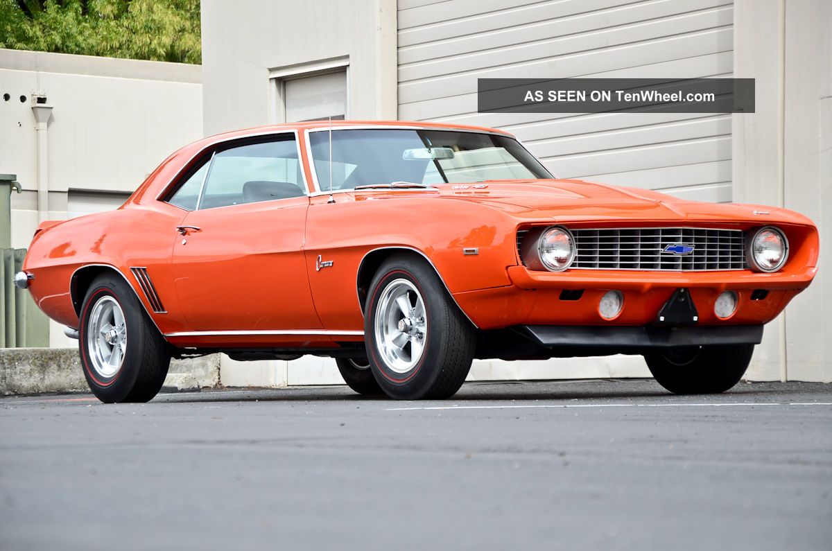 1969 Chevrolet Copo Camaro Tribute 427 4 Speed Nut / Bolt Restoration