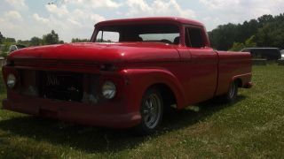 1965 Ford F - 100 Hot Rod Pickup,  Project,  Chopped,  Shaved Chevy Chevrolet Frame photo