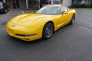2001 Chevrolet Corvette Z06 Coupe 2 - Door 5.  7l 6 Speed Yellow photo