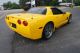 2001 Chevrolet Corvette Z06 Coupe 2 - Door 5.  7l 6 Speed Yellow Corvette photo 6