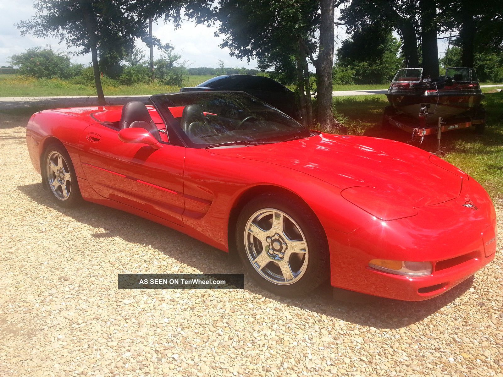 1998 Chrevolet Corvette Red Convertible
