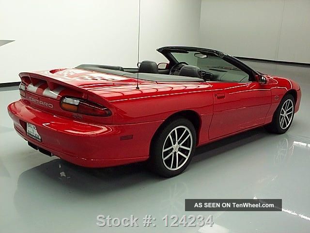 2002 Chevy Camaro Z28 Ss 35th Anniv Convertible 6spd 8k