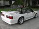 1988 Ford Mustang Gt Conv 5.  0l V8 5 - Speed Gt40 Svo Supercharger Staggered Wheels Mustang photo 3