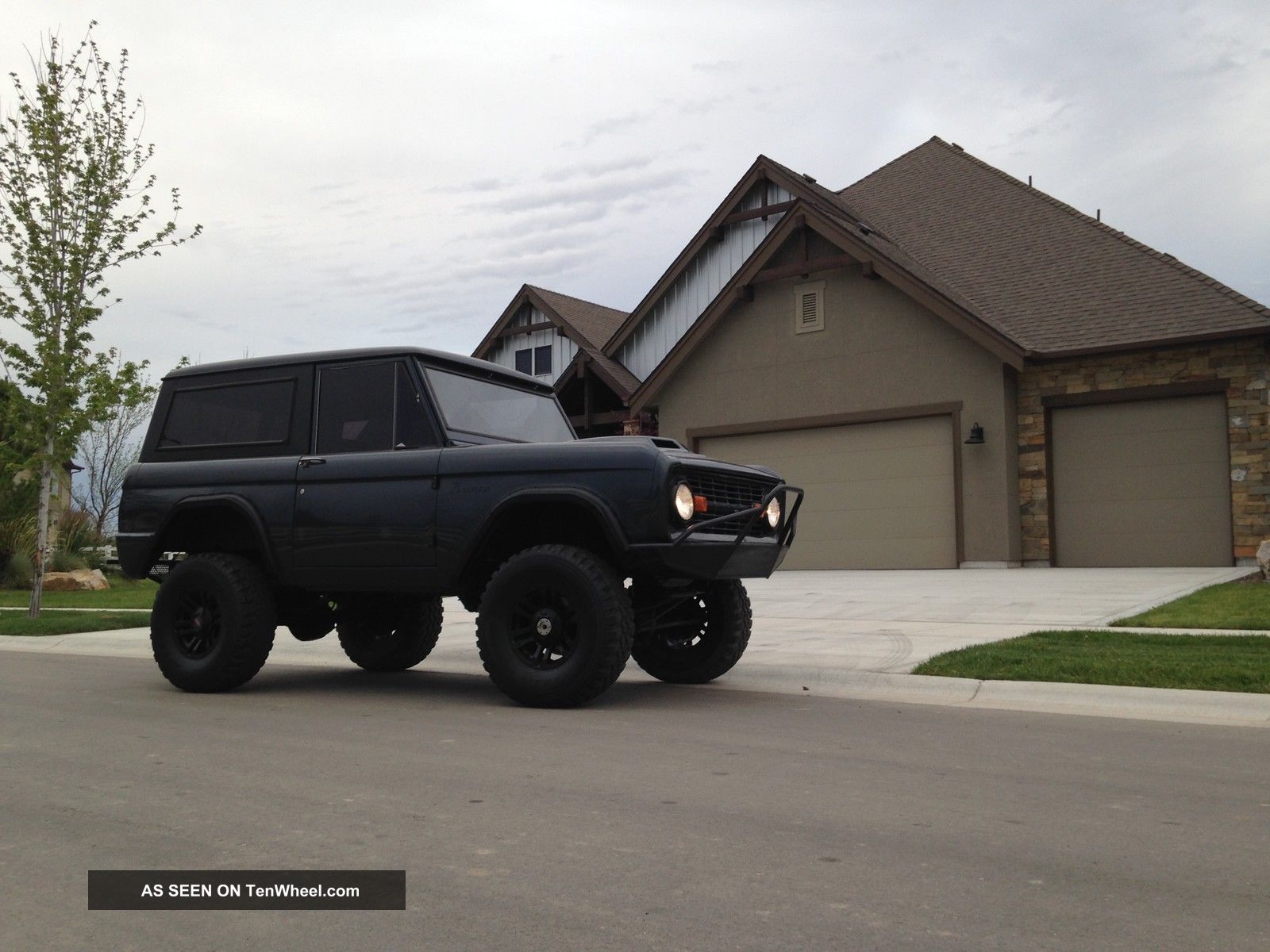1969 Ford Bronco 302 Automatic,  Pwr Steering / Disc Brakes,  2012 Charcoal & Satin Bronco photo